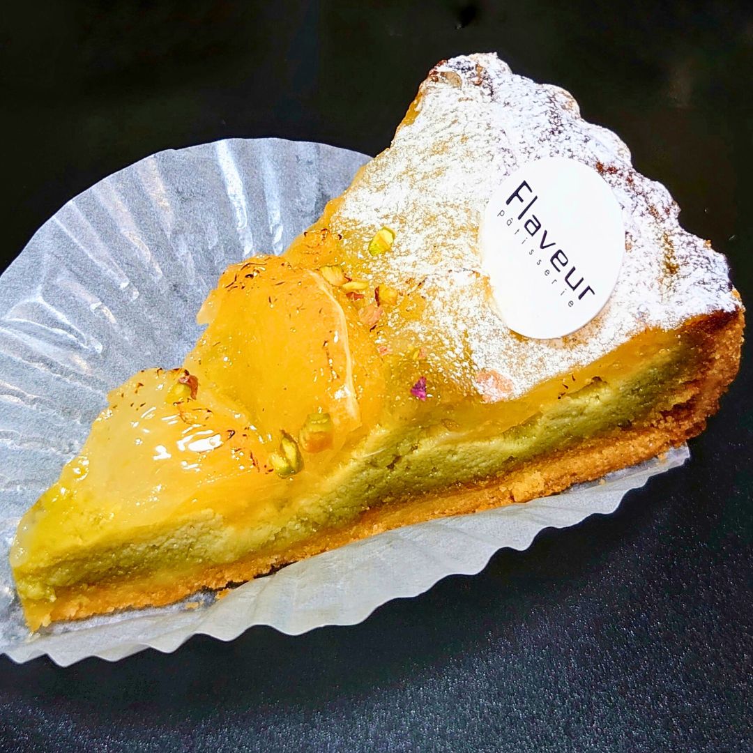 前橋のパティスリーフラヴールのグレープフルーツのタルト｜爽やかな酸味が楽しめる大人向けタルト